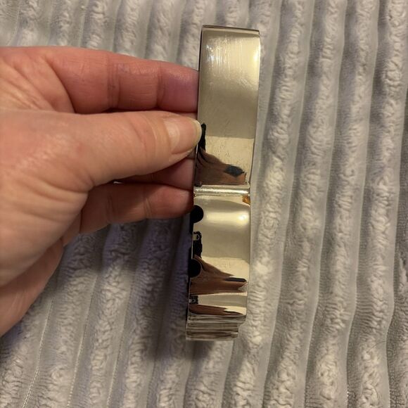 Playboy Bunny Ashtray Chrome Black Metal Collectable Vintage - Picture 5 of 10